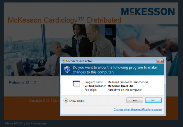 McKesson Framework Launcher